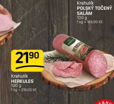 POLSKÝ TOČENÝ SALÁM 100 g