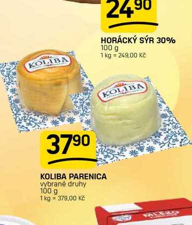 KOLIBA PARENICA vybrané druhy 100 g