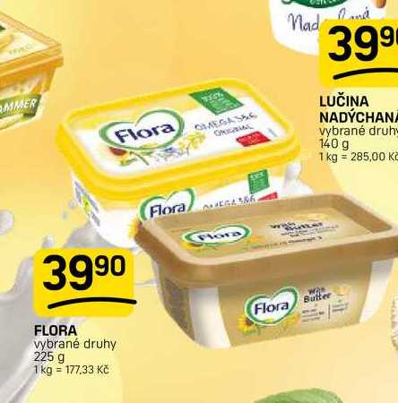 FLORA vybrané druhy 225 g 
