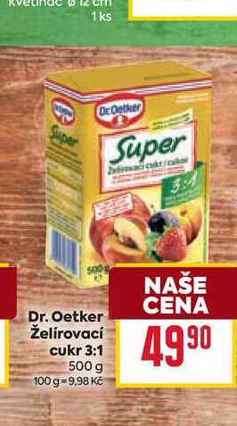 Dr. Oetker Želírovací cukr 3:1 500 g
