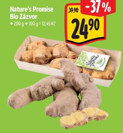 Nature's Promise Bio Zázvor, 200 g