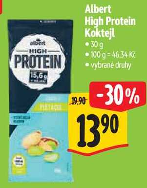 Albert High Protein Koktejl, 30 g