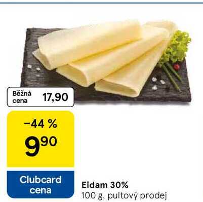 Eidam 30%, 100 g