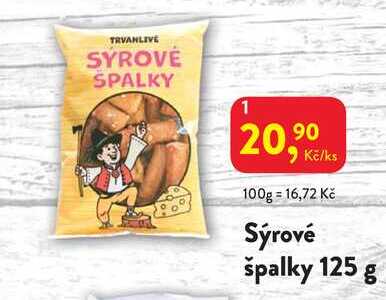 Sýrové špalky 125 g