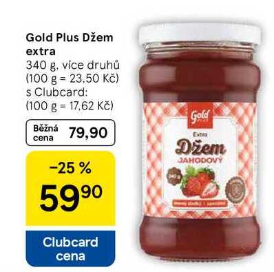 Gold Plus Džem extra, 340 g 