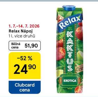 Relax Nápoj, 1 l 
