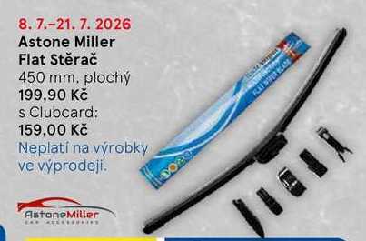 Astone Miller Flat Stěrač 450 mm. plochý
