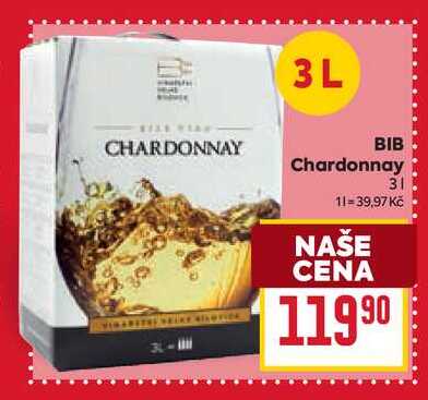 BIB Chardonney 3l