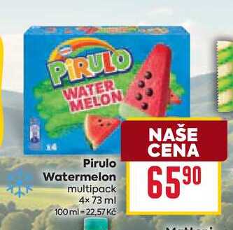 Pirulo Watermelon multipack 4x73 ml