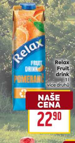 Relax Fruit drink 1l