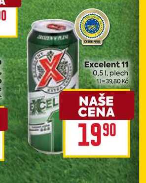 Excelent 11 0,51, plech
