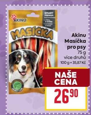 Akinu Masíčka pro psy 75g
