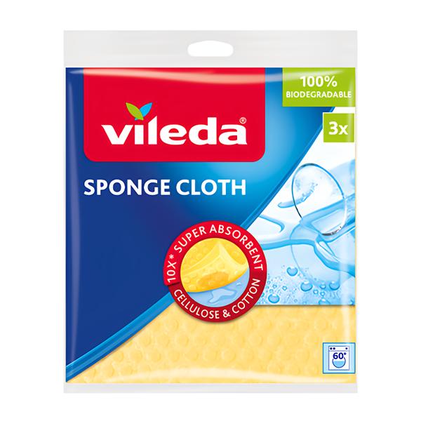 Vileda houbový hadřík 3ks