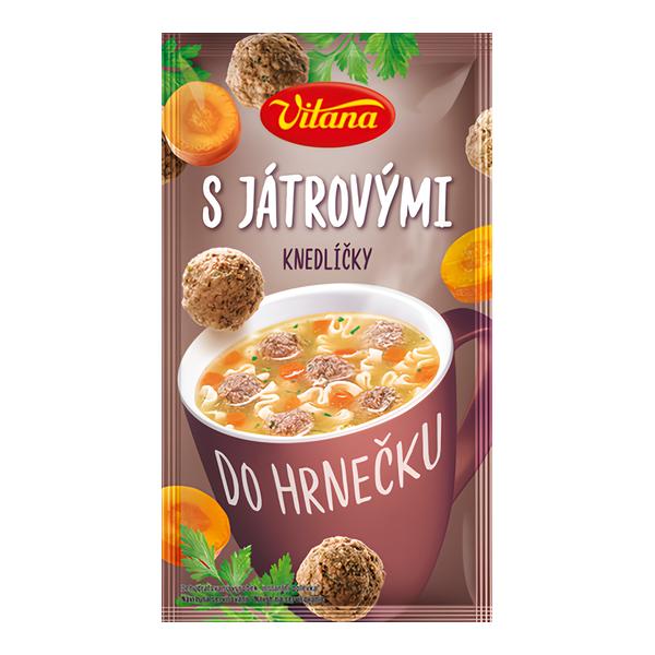 Vitana Do hrnečku polévka s játrovými knedlíčky