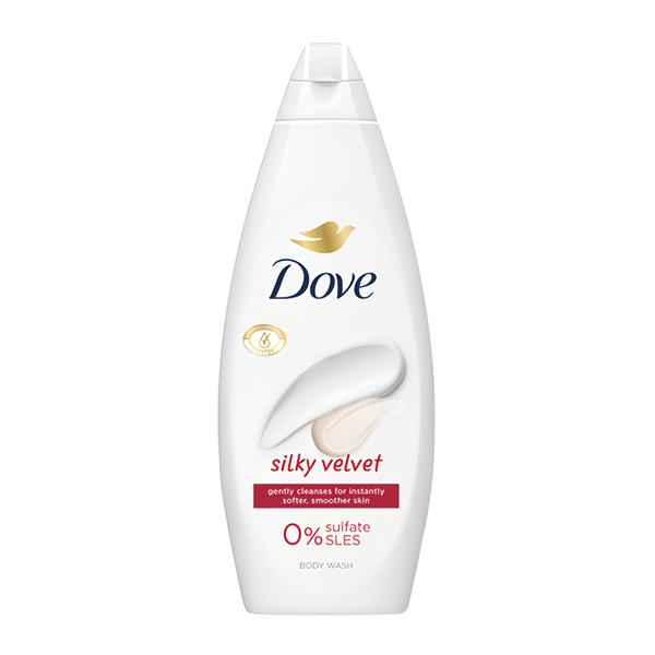 Dove Silky Velvet Sprchový gel