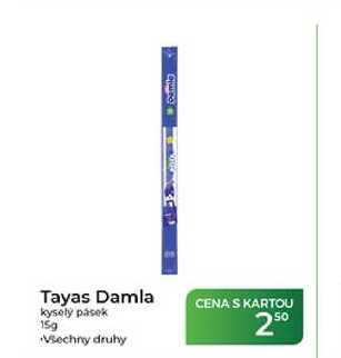 Tayas Damla kyselý pásek 15g  