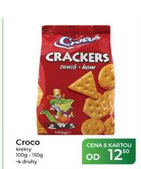 Croco krekry 100g-150g