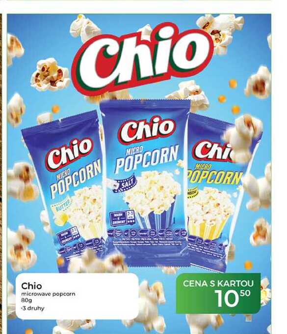 Chio microwave popcorn 80g 