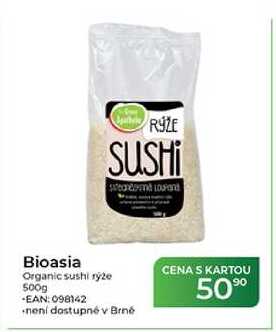 Bioasia Organic sushi rýže 500g 
