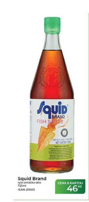 Squid Brand rybí omáčka sklo 725ml