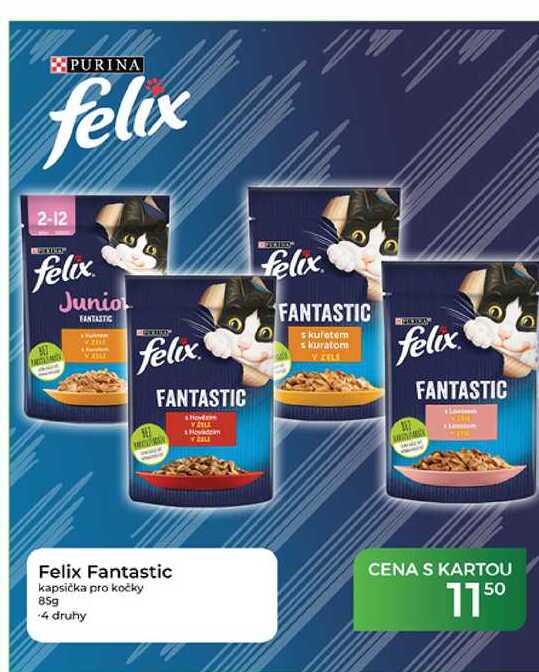 Felix Fantastic kapsička pro kočky 85g 