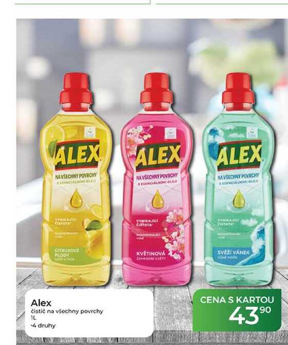 Alex čistič na všechny povrchy 1 L