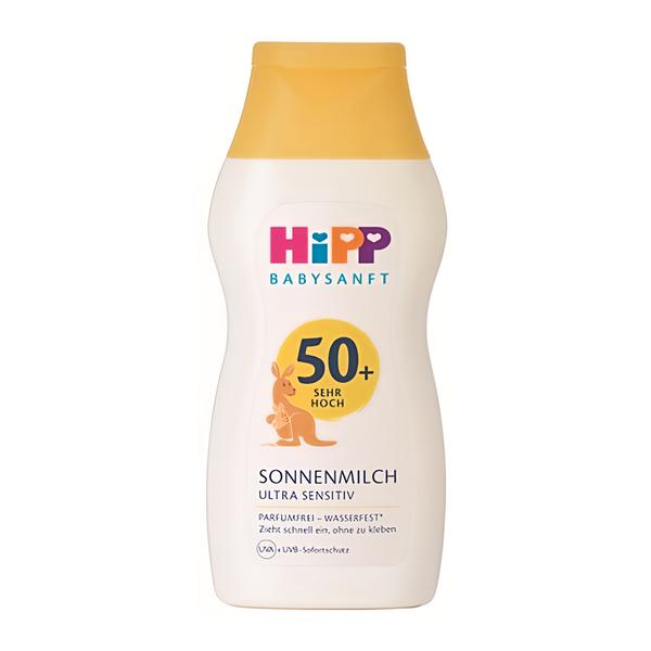 HiPP Babysanft mléko proti slunci SPF 50+