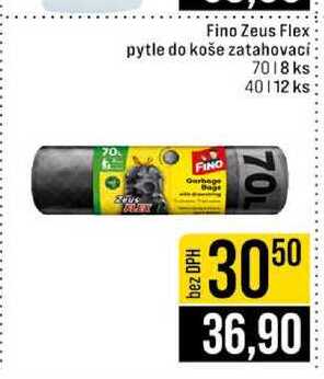 Flex pytle do koše zatahovací 70l 8 ks 40l 12 ks