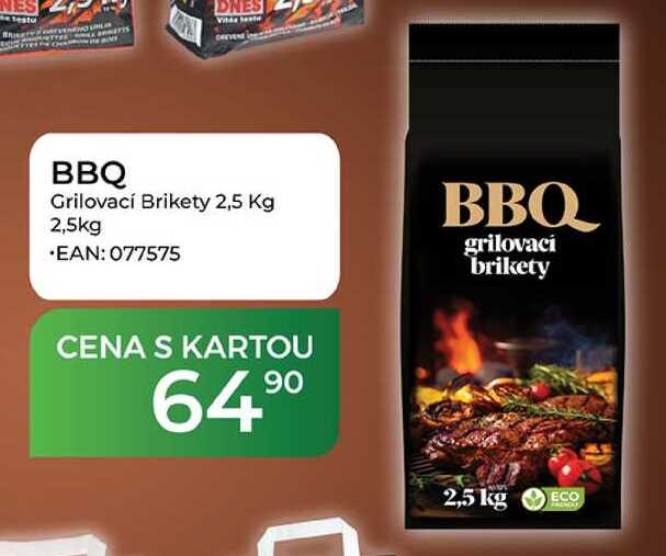BBQ Grilovací Brikety 2,5 Kg