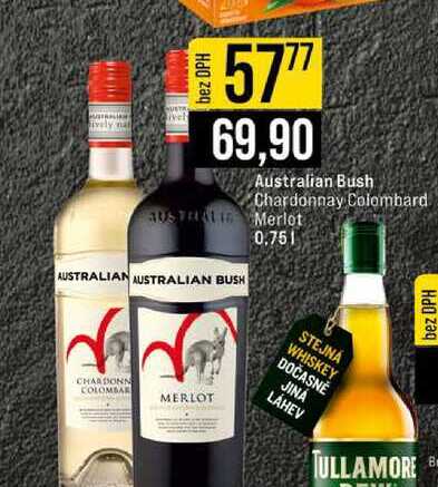 Australian Bush Chardonnay Colombard Merlot 0,75l