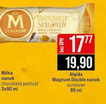 Algida Magnum Double nanuk sunlover 85 ml