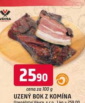 UZENÝ BOK Z KOMÍNA 100g