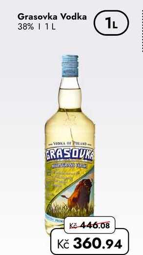 Grasovka Vodka 38% 1 L