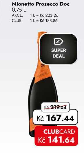 Mionetto Prosecco Doc 0,75 L 