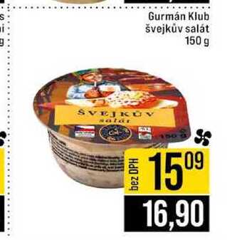 Gurmán Klub Švejkův salát 150 g