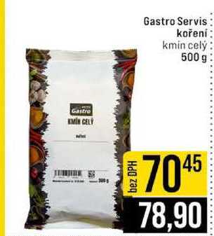 Gastro Servis koření kmin celý 500 g