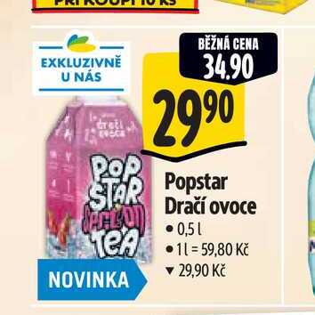   Popstar Dračí ovoce  0,5 l