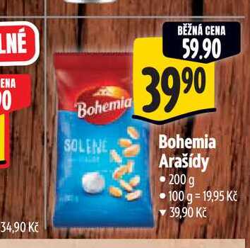 Bohemia Arašídy 200 g