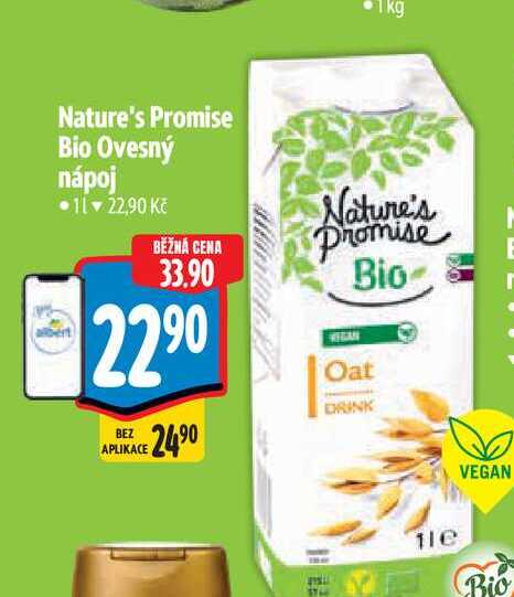 Nature's Promise Bio Ovesný nápoj 1 l