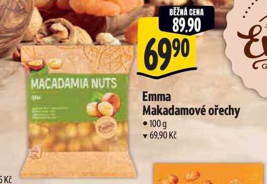 Emma Makadamové ořechy 100 g