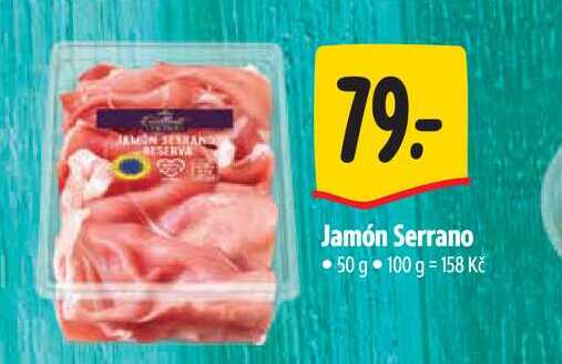   Jamón Serrano 50 g  