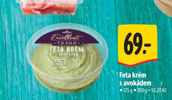  Feta krém s avokádem 125 g 