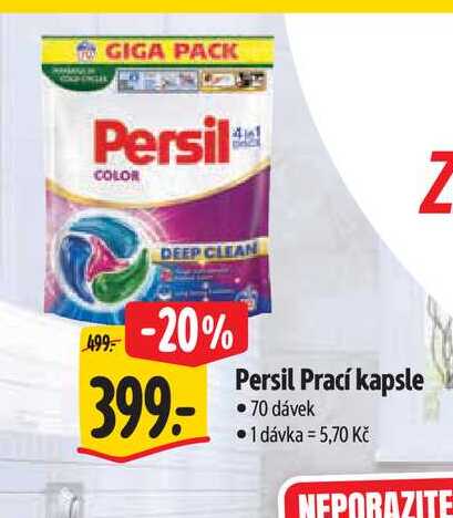 Persil Prací kapsle 70 dávek