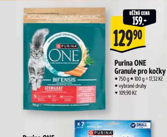 Purina ONE Granule pro kočky 750 g