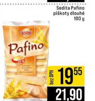 Sedita Pafino piškoty dlouhé 100 g 