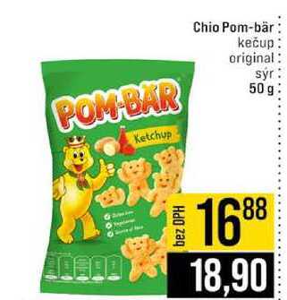 Chio Pom-bär kečup original sýr 50 g