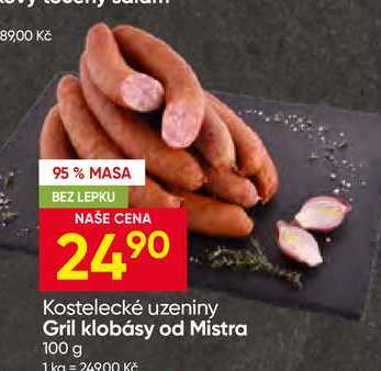 Gril klobásy od Mistra 100 g