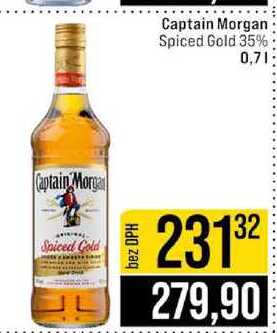 Captain Morgan Spiced Gold 35% 0,7l