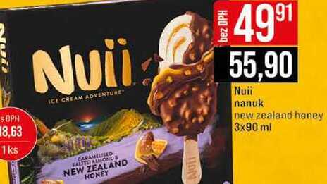 Nuii nanuk new zealand honey 3x90 ml