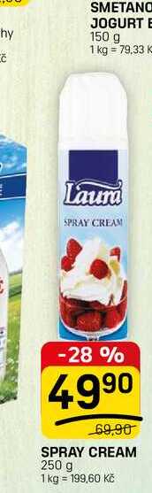 SPRAY CREAM 250 g 